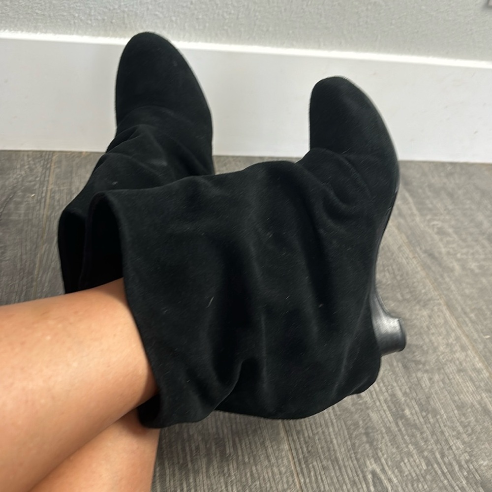 Ankle slouch boots